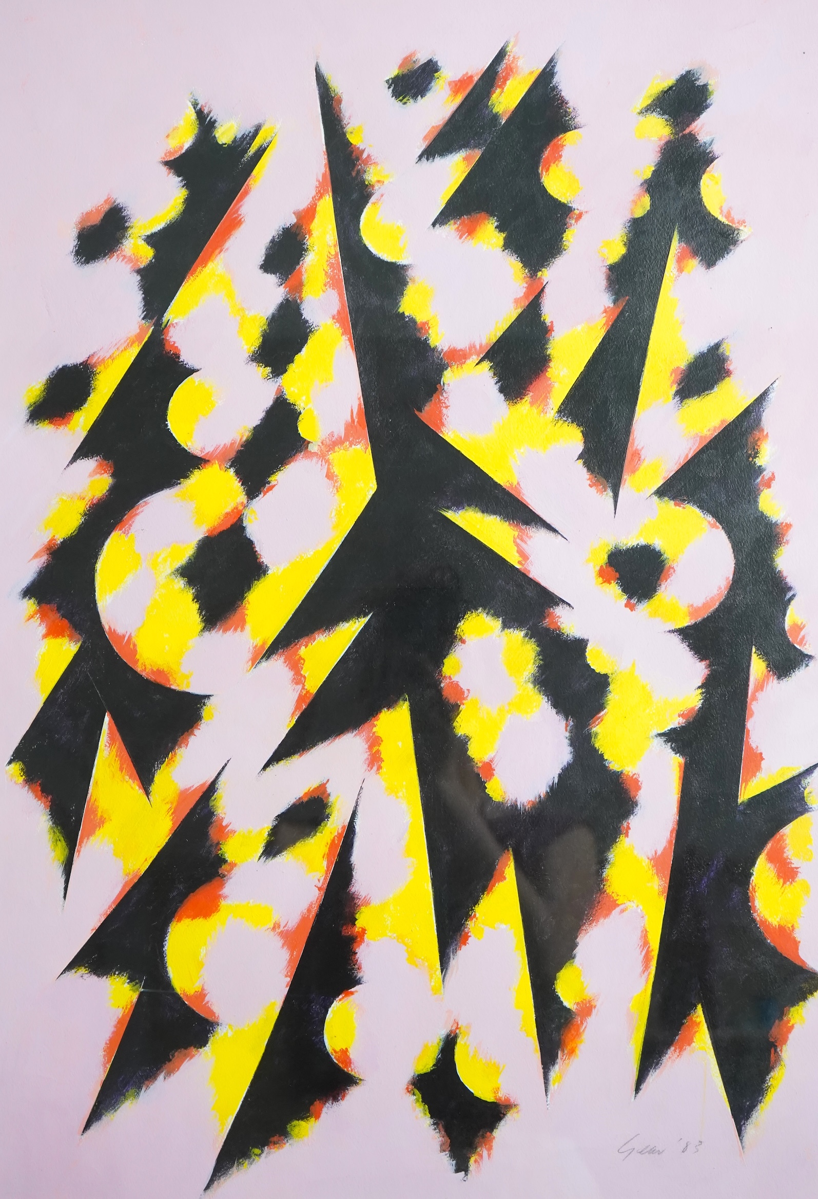 William Gear RA RBSA, (1915-1997), 'Summer Piece, June 1983'